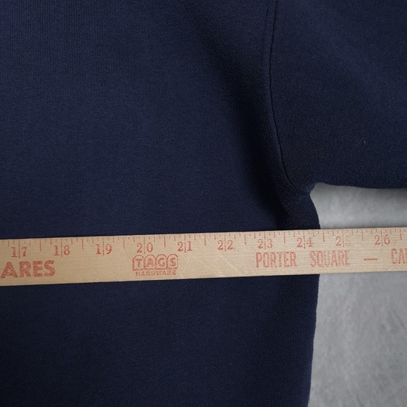 Vintage American Eagle Outfitters Sweatshirt Mens Large Navy Blue Moose 80s 90s - Picture 14 of 16